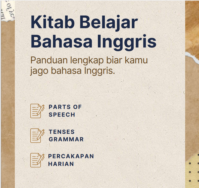 Highlight image for eBook Belajar Bahasa Inggris: Panduan Lengkap Biar Kamu Jago Bahasa Inggris