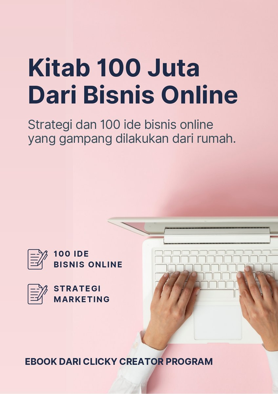 Highlight image for [E-Book] Cara Bisnis Online agar Dapat 100 Juta