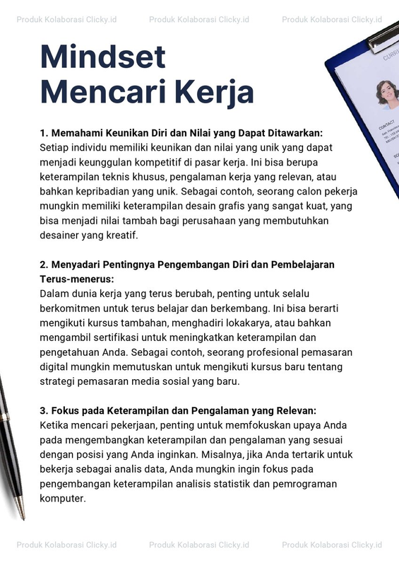 Highlight image for [E-Book] Cara Susun Strategi agar Karir Keren