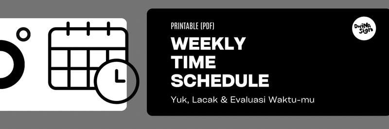 Highlight image for Weekly Time Schedule