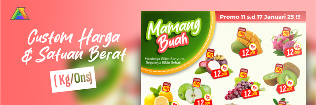 Image for Template Desain Katalog Buah