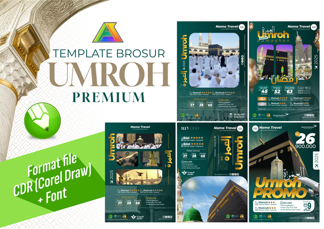 Image for TEMPLATE BROSUR UMROH PREMIUM