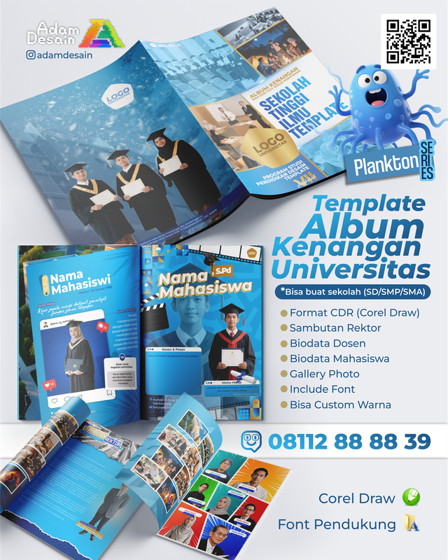 Image for Template Album Kenangan Plankton