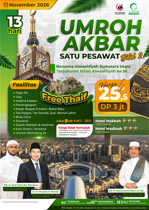 Image for Portofolio Desain Brosur Umrah