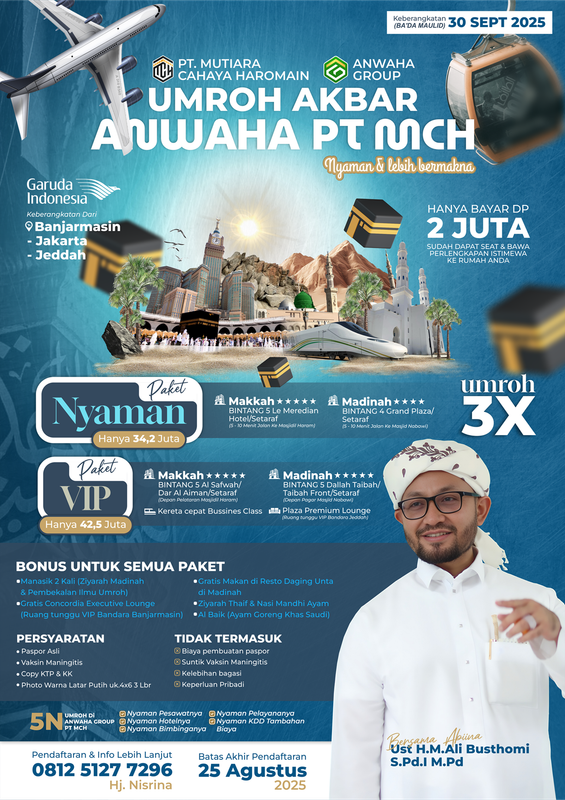 Image for Portofolio Desain Brosur Umrah