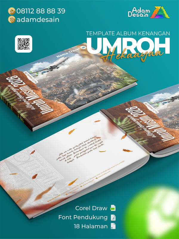 Image for Template Album Kenangan Umrah dan Haji