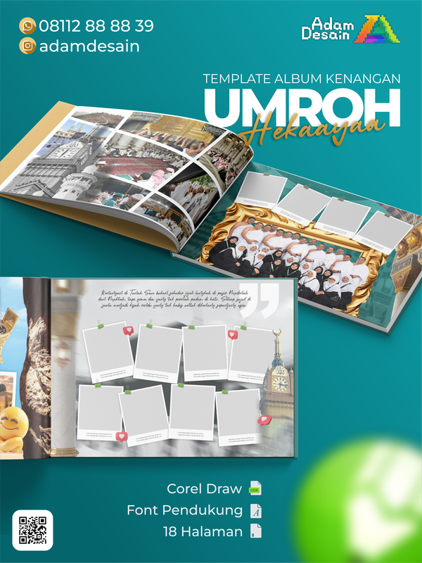 Image for Template Album Kenangan Umrah dan Haji