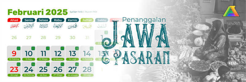 Highlight image 4 for Template Desain Kalender Pondok Pesantren 2025 Nuswapada