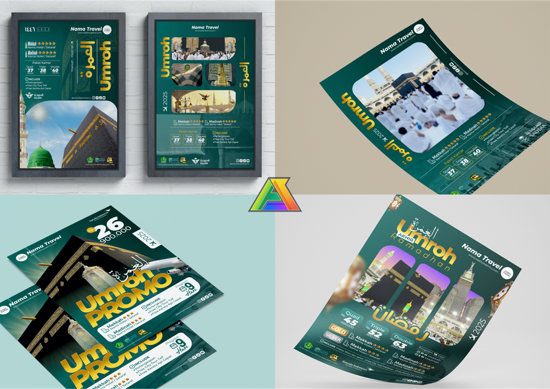 Highlight image 2 for TEMPLATE BROSUR UMROH PREMIUM