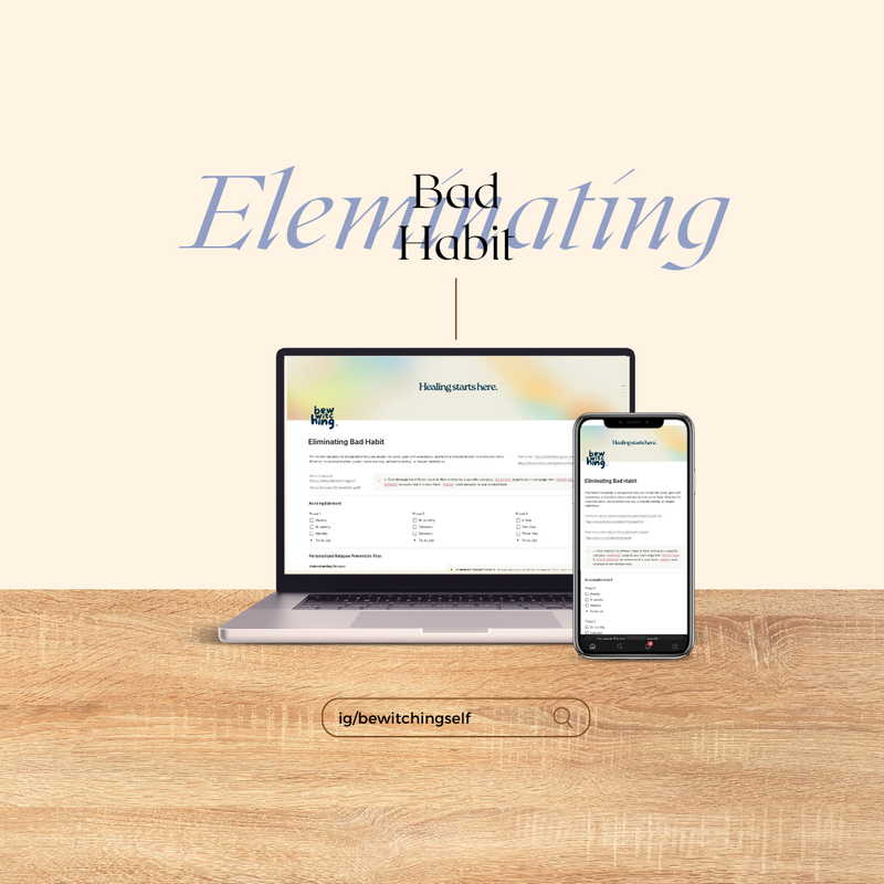 Highlight image for [Notion Template] Eliminating Bad Habits & Addictions