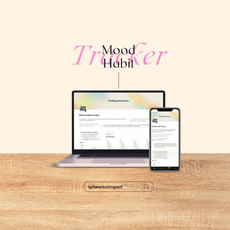 Highlight image for [Notion Template] Complete Habit Bundle: Workbook, Journal, Tracker, & Guided Prompts for Reflection & Growth