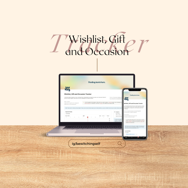 Highlight image 4 for [Notion Template] The Ultimate Relationship Bundle – Journaling, Gifting & Networking Templates for Deep Connections