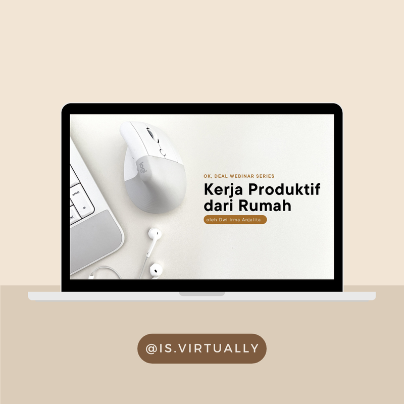 Highlight image for Webinar Kerja Produktif dari Rumah (Recording)