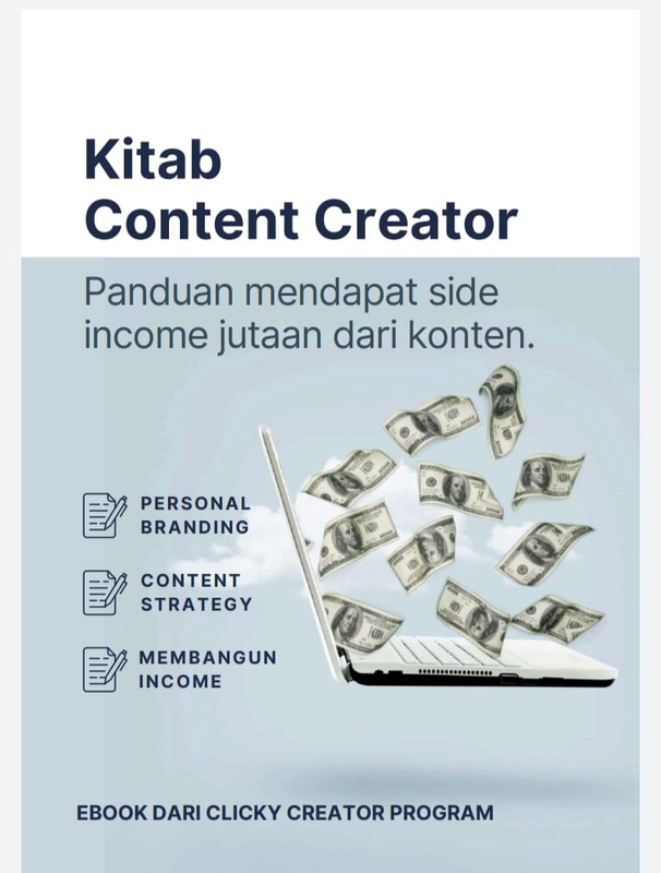 Highlight image for Ebook Kitab Konten Kreator Para Jutawan