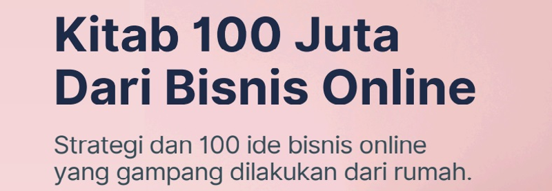 Highlight image for Kitab 100 Juta Dari Bisnis Online