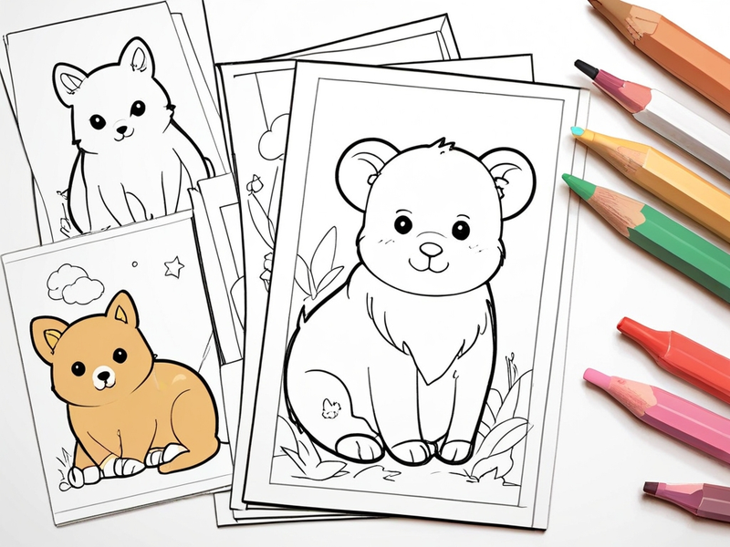 Highlight image for [Gratis] Buku mewarnai anak-anak