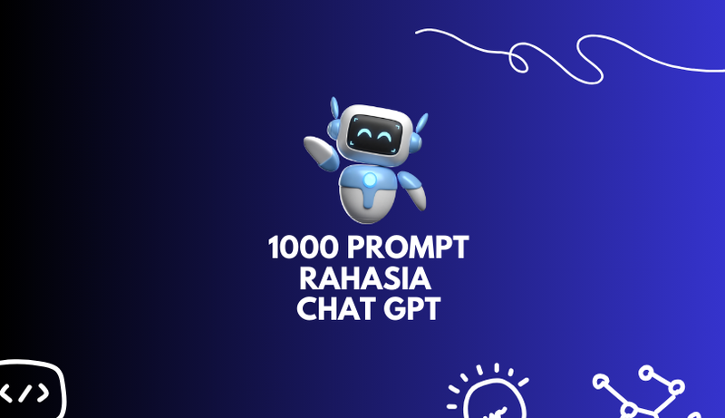 Highlight image for Buku Sakti 1000 Mantra Rahasia Chat GPT