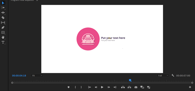 Highlight image for Motion Logo Opener Pink and dark blue Template Full Version