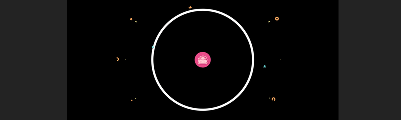 Highlight image for Motion Logo Opener Pink and dark blue Template Full Version