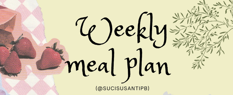 Highlight image for Free Template Weekly Meal Plan