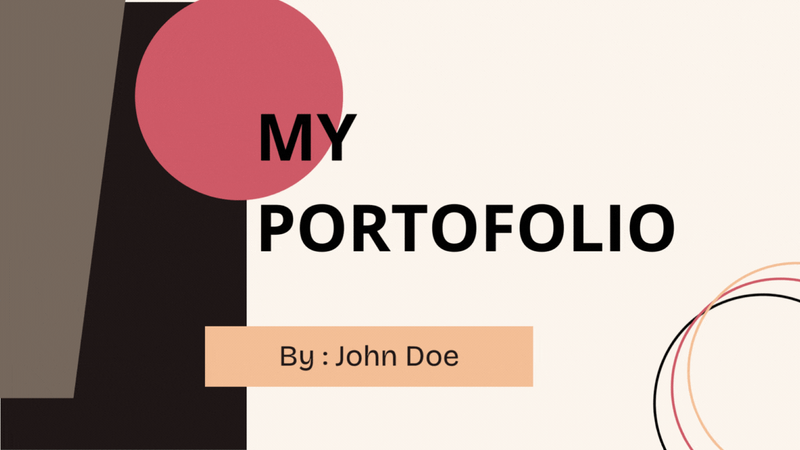 Highlight image 1 for [FREE] Template Canva Presentasi Aesthetic Portofolio untuk Semua Genre