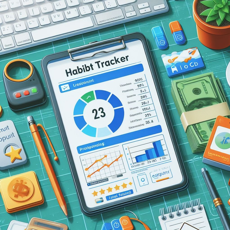 Highlight image for [FREE] Template Habit Tracker