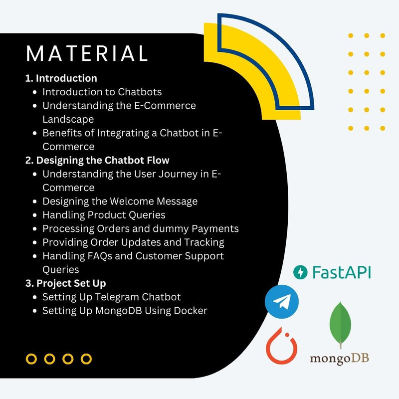 Highlight image for Portfolio Course : Telegram Chatbot for e-Commerce Purpose