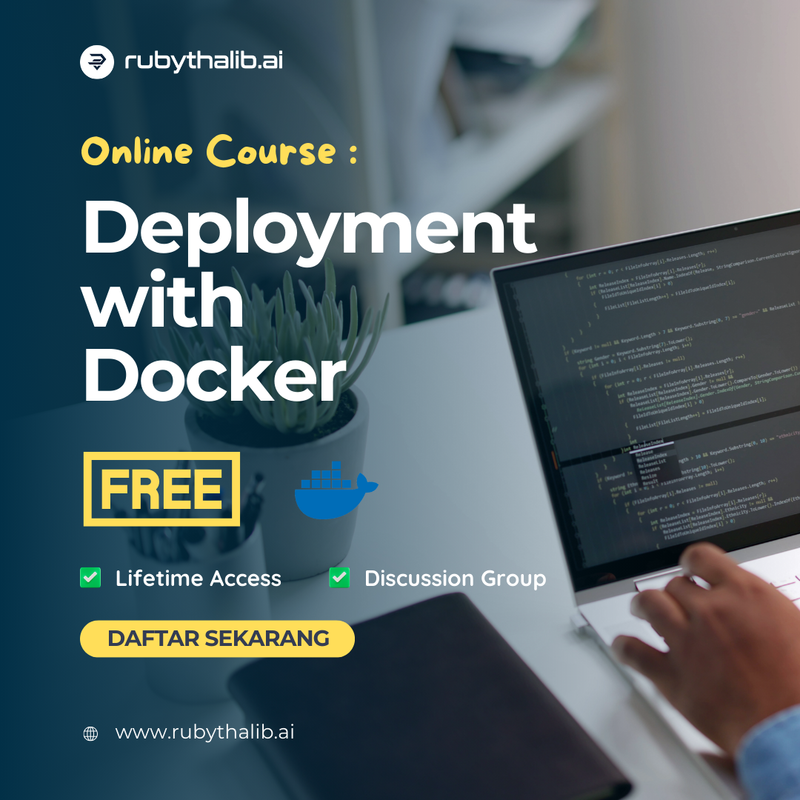 Highlight image for [FREE] Online Course : Deployment with Docker