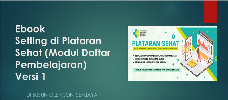 Highlight image for Ebook Setting di Plataran Sehat (Modul Daftar Pembelajaran) Versi 1