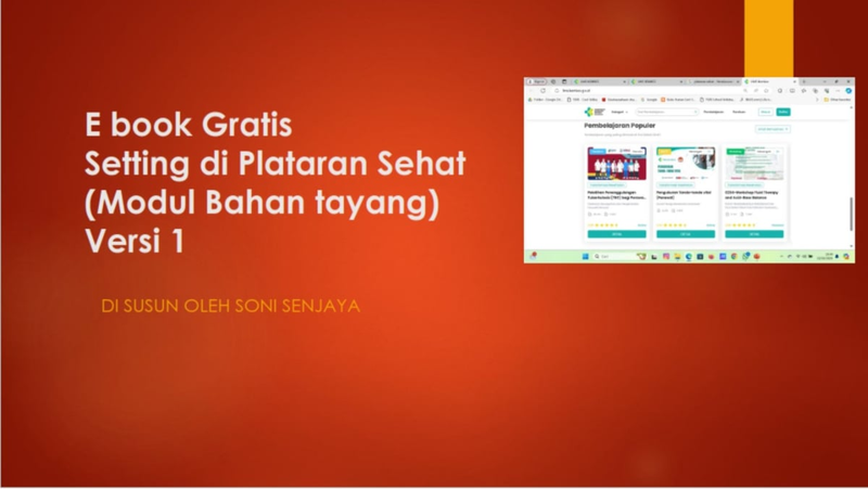 Highlight image for E book Gratis Setting di Plataran Sehat (Modul Bahan tayang) Versi 1