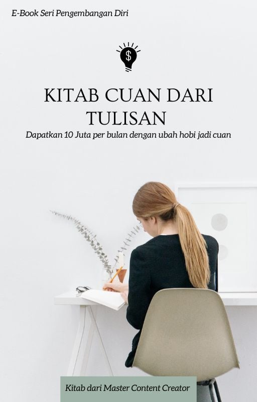 Highlight image 1 for Kitab Cuan dari tulisan (Dapatkan 10 Juta per bulan dengan ubah hobi jadi cuan)