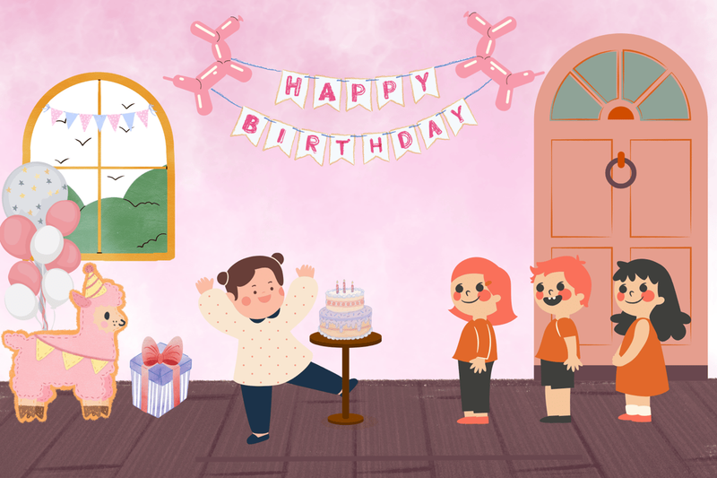 Highlight image for Birthday Card for Kids (Girl)