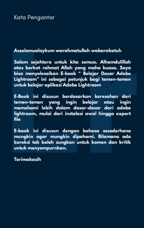 Highlight image for Belajar Dasar Adobe Lightroom