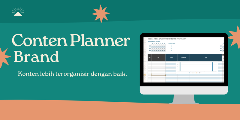 Highlight image for Spreadsheet Social media Planner 