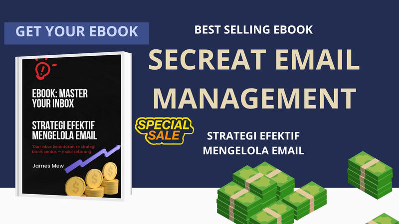 Highlight image for 🔥 EBOOK BESTSELLER: Strategi Email Profesional Terbongkar!