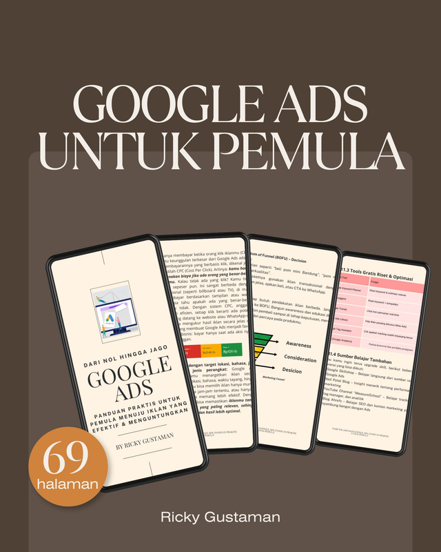 Highlight image for eBook - Dari Nol Hingga Jago Google Ads