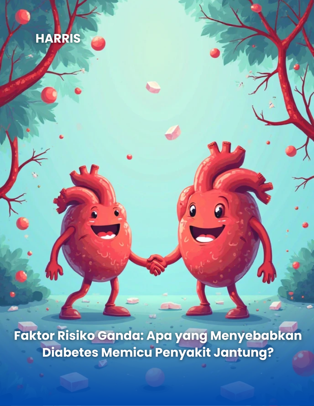 Highlight image for [FREE]Faktor Risiko Ganda: Apa yang Menyebabkan Diabetes Memicu Penyakit Jantung?