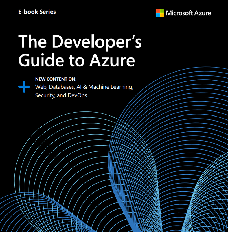 Highlight image for E-book: Azure Developer Guide (No Copyright)