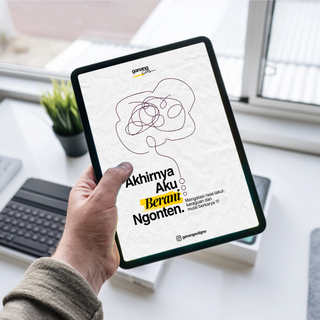 image for eBook - Akhirnya Aku berani ngonten. button