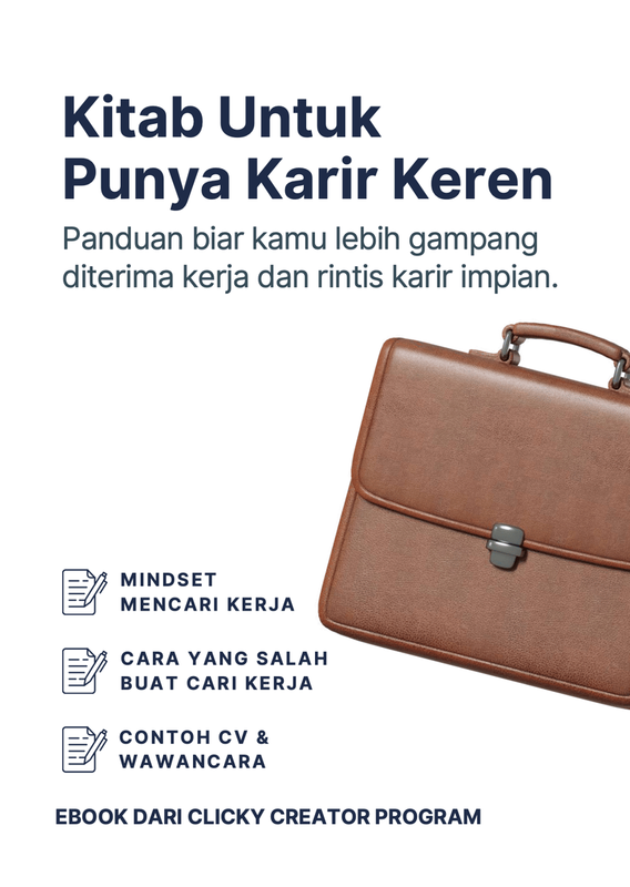 Highlight image for E-Book "Karir Keren: Panduan Lengkap Mencari & Meraih Impianmu!"