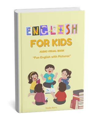 image for Fun English with Pictures – English for Kids Audio Visual Book button