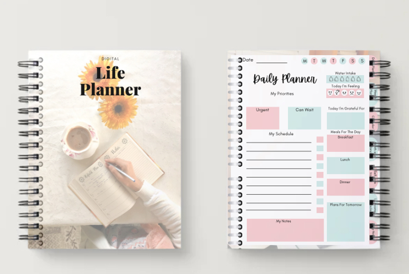 Highlight image for Digital Life Planner (Editable)