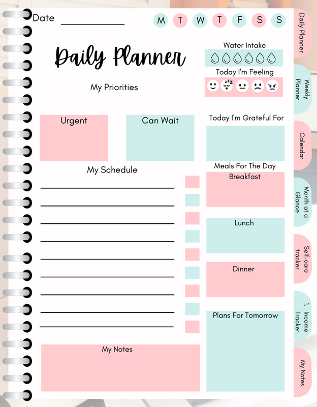 Highlight image for Digital Life Planner (Editable)