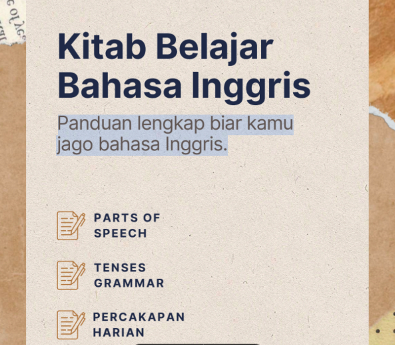 Highlight image for Kitab Mastering English: Panduan Terlengkap untuk Menguasai Bahasa Inggris