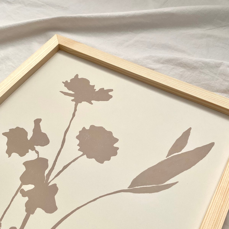 Highlight image 5 for SUNFLORA Abstract Botanical Wall Art |  Digital Download ( Set of 2 Print)