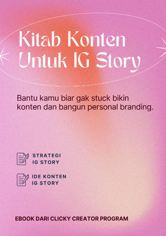 Highlight image for Kitab Konten Untuk IG Story