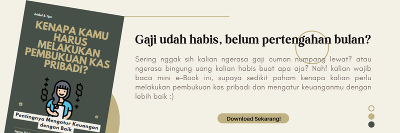 Highlight image for [e-Book] Kenapa Harus Melakukan Pembukuan Pribadi?