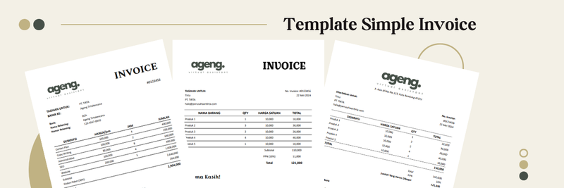 Highlight image for [Template] Simple Invoice
