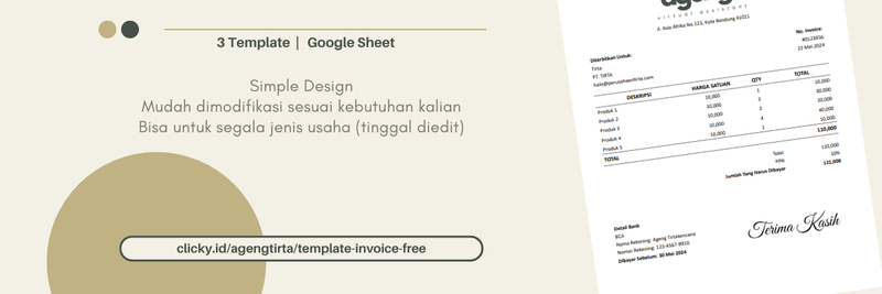 Highlight image for [Template] Simple Invoice