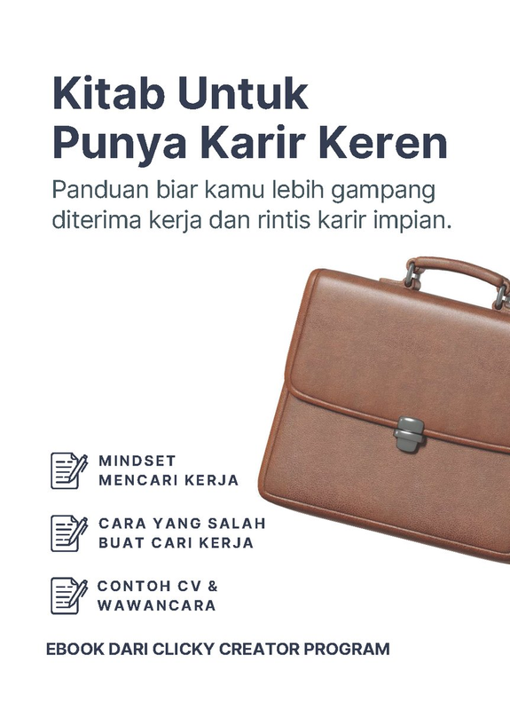 Highlight image for [eBook] Kitab Untuk Punya Karir Keren